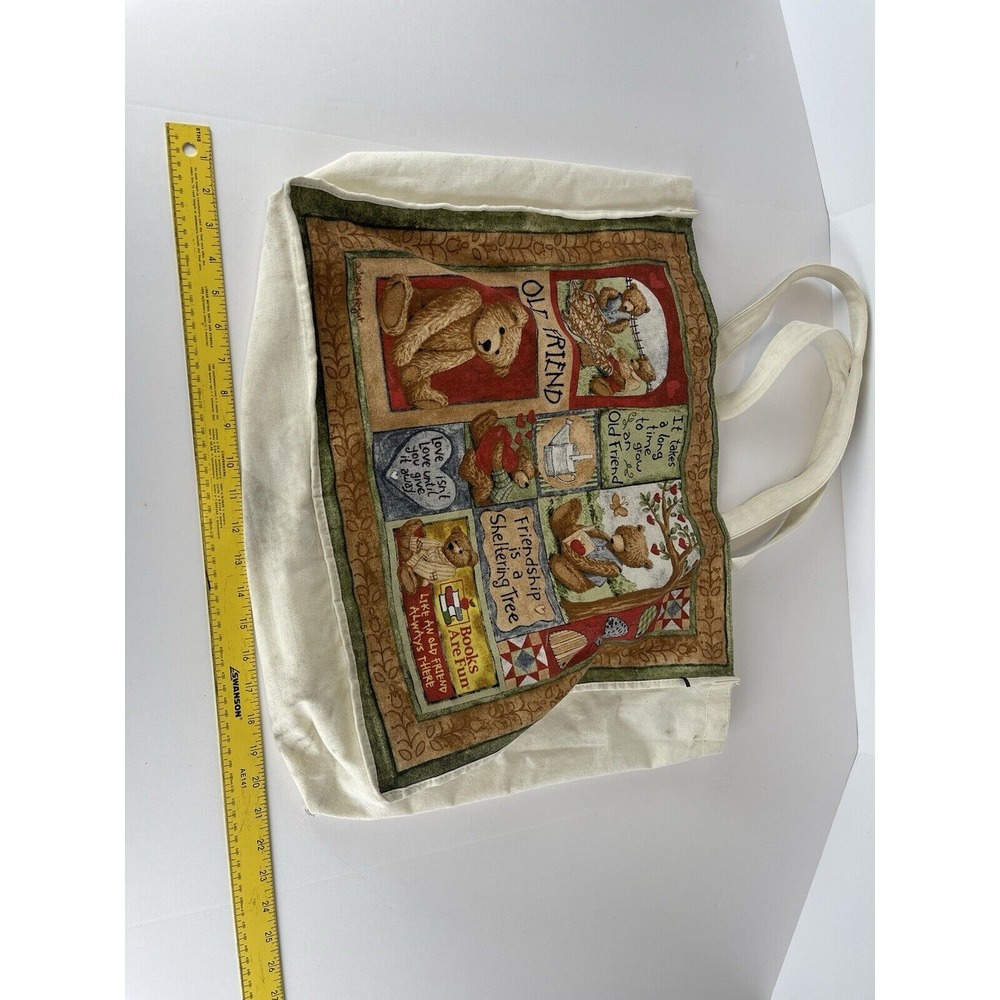 Vintage Teresa Logout Tote Reading Is Fun - Picture 3 of 5